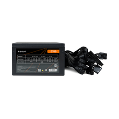 Блок питания ATX ТЕСЛА (TESLA) C700, 700W, 80+, Bulk, 1x4+4pin, 2x6+2PIN, 4xSATA, 2xMOLEX (TS-C700)