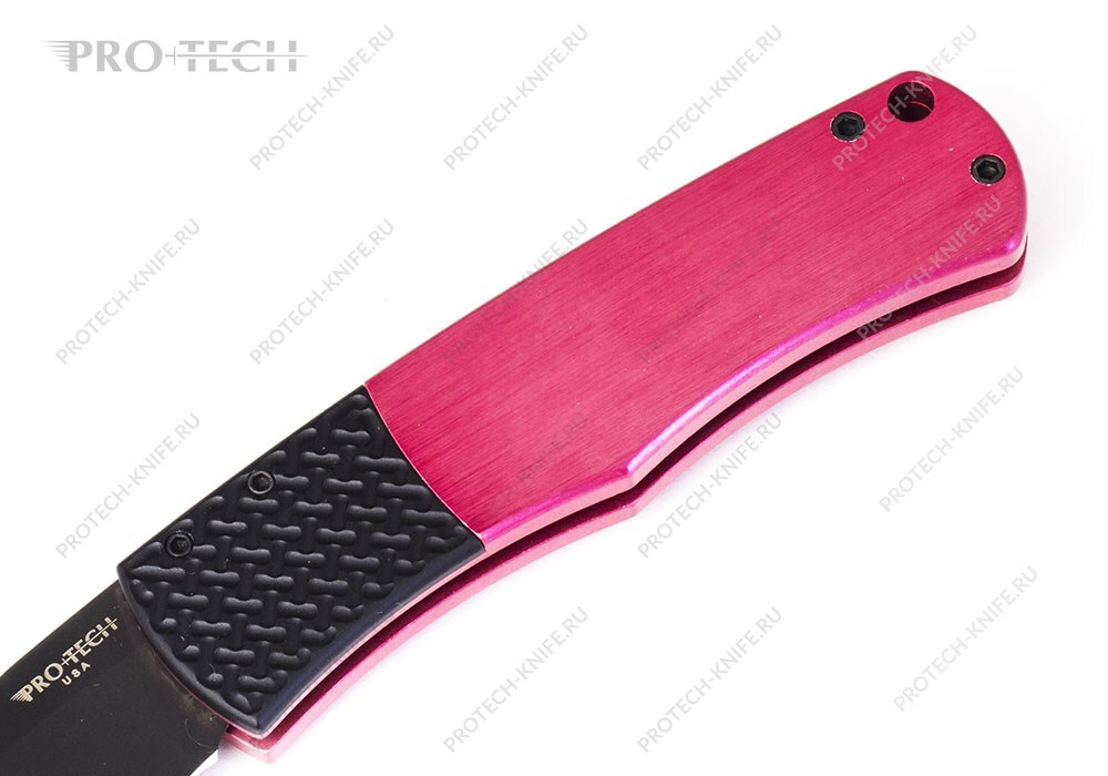 Нож Pro-Tech BR-1 Whiskers Prototype Red - фотография 