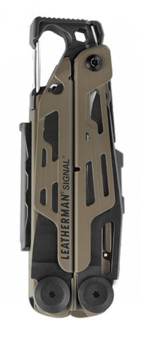 Мультитул Leatherman Signal Coyote 19 функций, коричневый (832404)