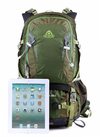 Картинка рюкзак туристический Ai One 9694 Army green - 4