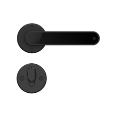Врезной электронный дверной замок Home Fast BLACK Novilock v.4211