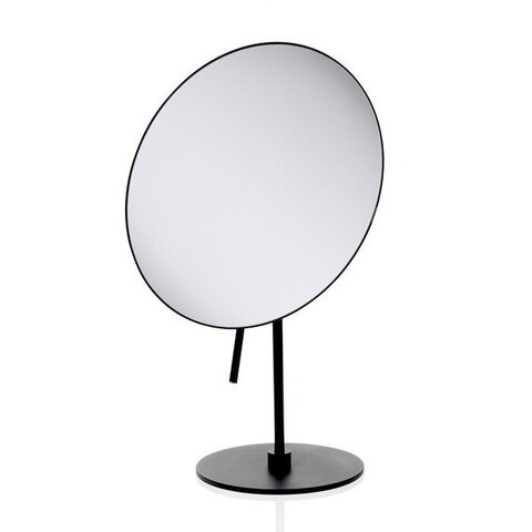 Decor Walther Round 0122560 Косметическое зеркало, цвет: чёрный