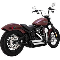 VANCE & HINES EXHAUST SSSTAGCH 18-20ST EXHAUST SYSTEM 2-2 SHORTHOTS STAGGERED CHROME