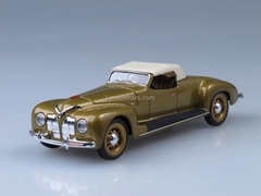 ZIS-101A Sport closed top canvas roof 1:43 Nash Avtoprom