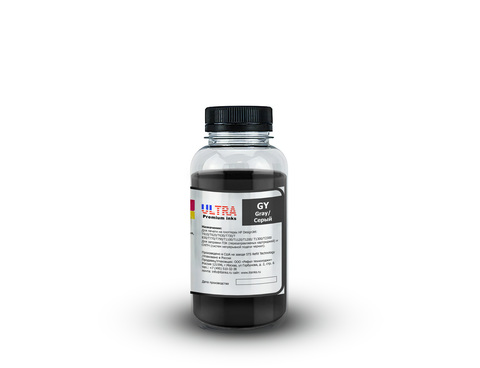 Водорастворимые чернила STS для HP Gray 250 мл