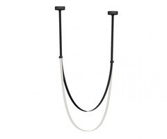 07689A-120,19 Подвес Лирд черный h120 (длина ремня 240см) Led 56W (4000K). ТМ Kink Light
