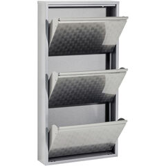 Полка для обуви Caruso 3 Silver brushed