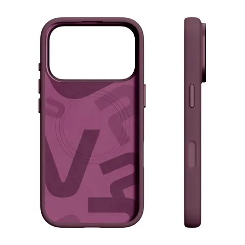 Чехол VLP iPhone 18 Pro Aster Pro Case с MagSafe темно-вишневый