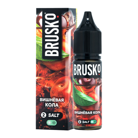 Жидкость BRUSKO Salt (Chubby) 2% 35 ml - Вишневая кола