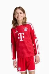 Футболка с длинными рукавами adidas FC Bayern 26/27 Home Junior - красный