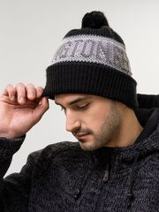 Зимняя шапка для города и туризма Remington Knit Black one size на remingtonn.ru