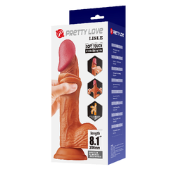 Pretty Love Lisle Sliding skin Реалистичный Фаллоимитатор BW-008106NRG-1
