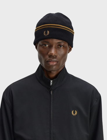 Шапка FRED PERRY Twin Tipped Merino Wool Beanie