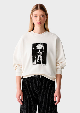 Свитшот KARL LAGERFELD JEANS Boxy Karl Kameo Sweat