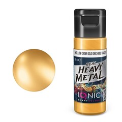 Real Heavy Metal Hollow Crown Gold Base