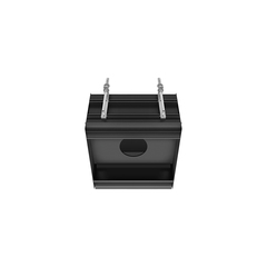 Gessi Binario 61121#299 Профиль линейный 250 мм., для 1 модуля, установка Easy-Fix, цвет Black XL фото