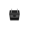 Gessi Binario 61121#299 Профиль линейный 250 мм., для 1 модуля, установка Easy-Fix, цвет Black XL