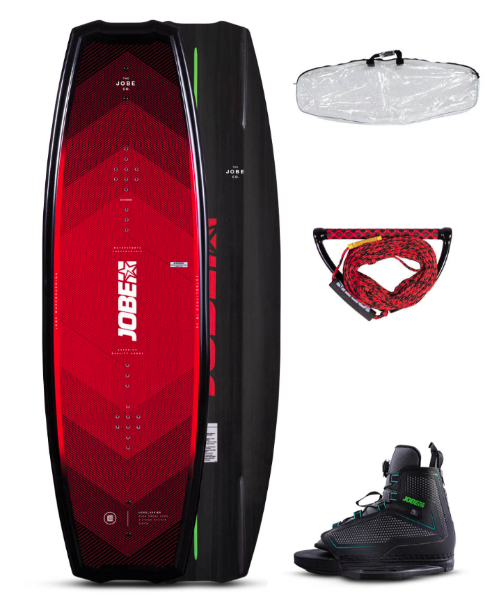 JOBE LOGO WAKEBOARD 138 & UNIT BINDINGS PACKAGE