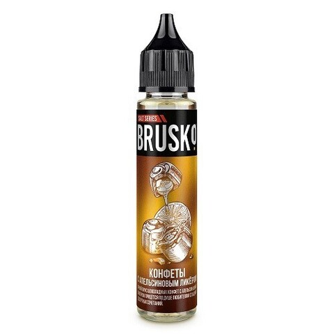 Жидкость BRUSKO Salt 2% 30 ml - Конфеты с апельсиновым ликёром