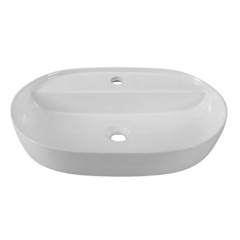 BelBagno BB1346 Раковина керамическая накладная, 61x41.5, цвет: белый фото