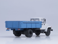 GAZ-3307 wooden board engine ZMZ-513 gray-blue AutoHistory 1:43