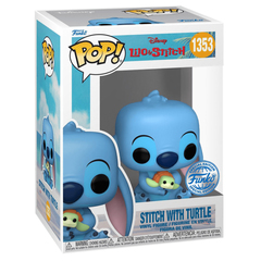 Funko POP! Disney Lilo & Stitch Stitch with Turtle (Exc) (1353)
