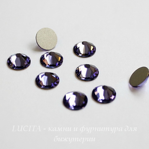 2058 Стразы Сваровски холодной фиксации Tanzanite ss12 (3,0-3,2 мм), 12 штук ()