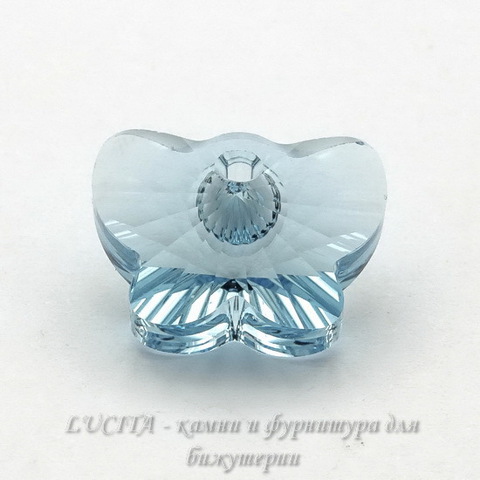 6754 Подвеска Сваровски Бабочка Aquamarine (18 мм) ()
