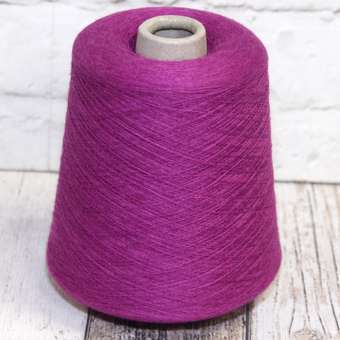 Меринос (40%) с хлопком EMILCOTTONI / REALWOOL 2/50 фуксия
