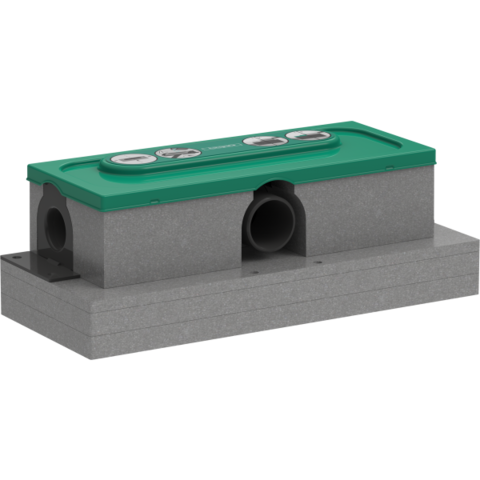Hansgrohe uBox 1001180 Cкрытая часть, станд. 50 мм