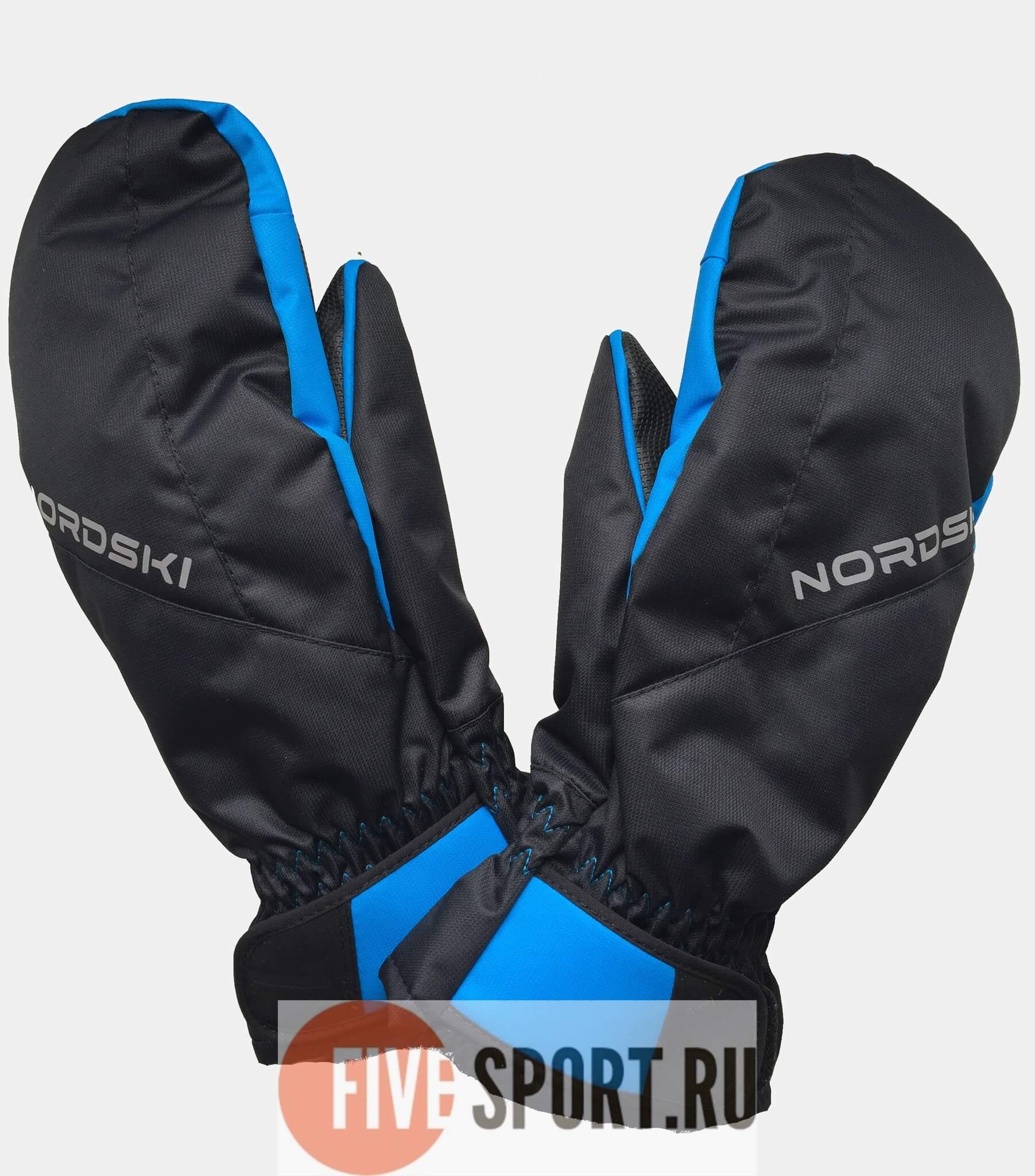 Nordski Arctic Membrane варежки мембранные черные-синие