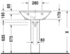 Duravit Darling New 2621650030 Раковина