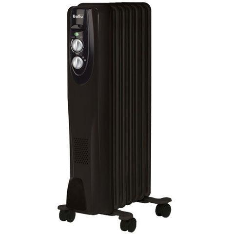 Радиатор маслянный Ballu Classic black BOH/CL-07BRN 1500Вт 7 секций в интернет-магазине ЯрТехника