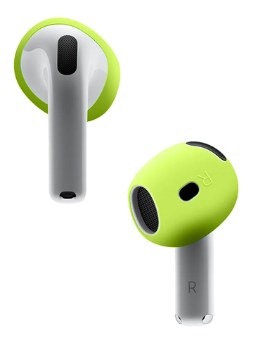 Амбушюры для наушников Airpods 4 (салатовый)