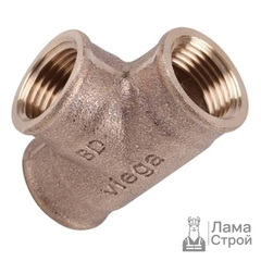 Тройник 1/2 бронза Viega