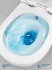 BelBagno BB7026CH-TOR-BFS/SC Унитаз подвесной безободковый со смывом "Торнадо", с функцией биде, без смесителя, с сиденьем дюропласт soft close