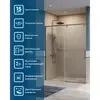 BelBagno SOFT_CLOSE-1-BF-1-160-C-GM Душевая дверь