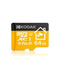 Карта памяти Kodak KI330 64GB microSDXC UHS-I U3 V30 A1, R/W 100/30 МБ/с
