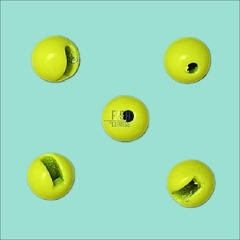 Вольфрамовые головки Anglerfish TUNGSTEN BEADS 4,6мм 0,8г цвет Шартрез Fluo 5шт/уп. Продажа от 5 уп.