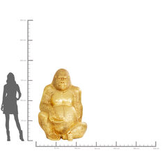 Фигура декоративная Gorilla «Горилла» 180 см, Золотой XL
