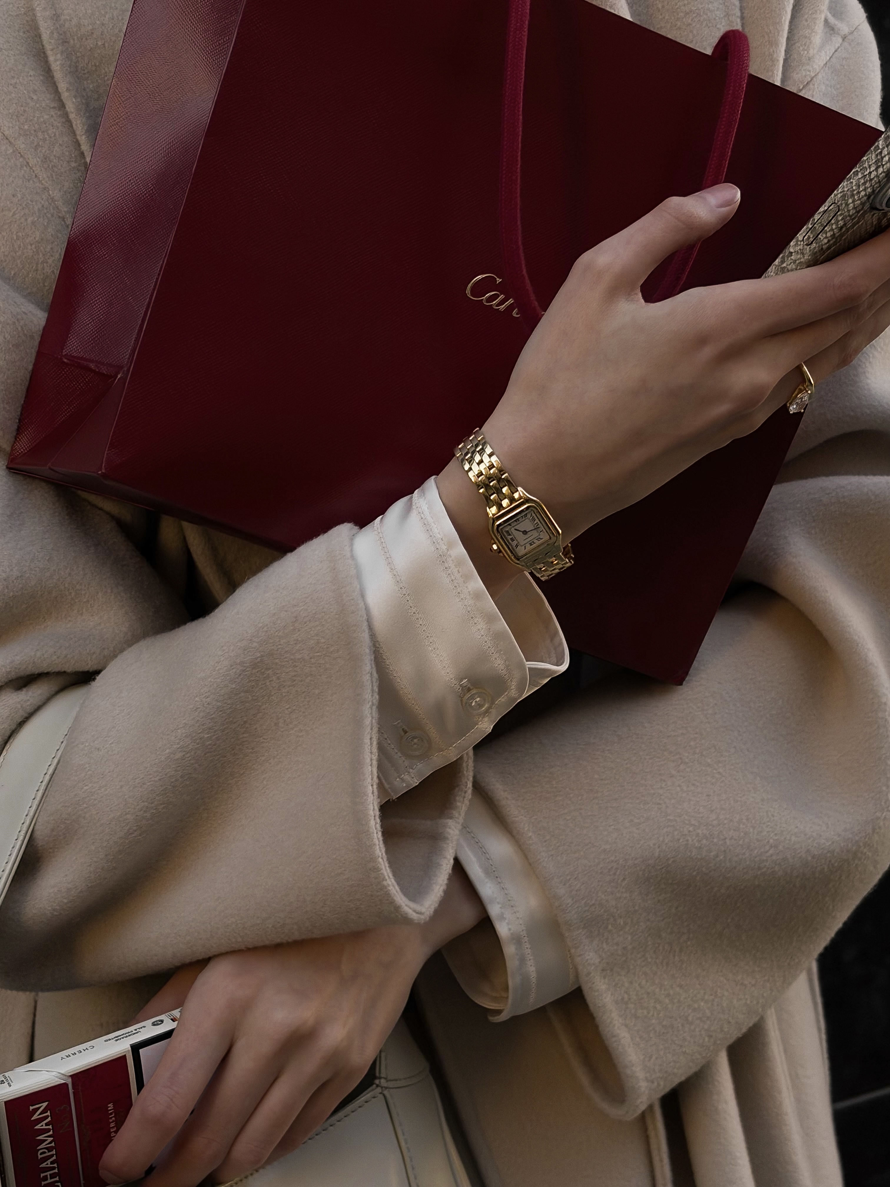 Редкие винтажные часики Cartier Panthere — фото 7
