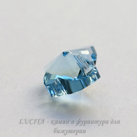 6754 Подвеска Сваровски Бабочка Aquamarine (18 мм) ()