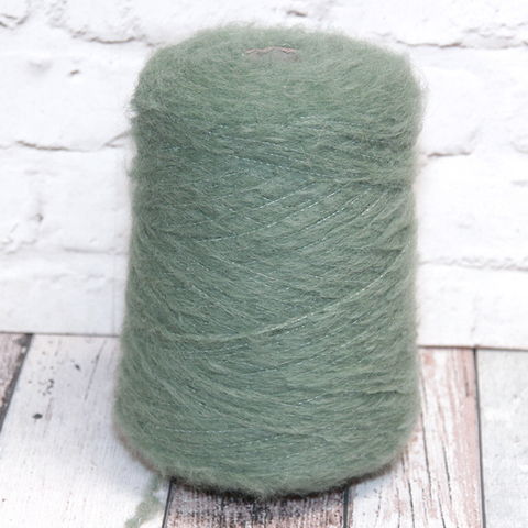 Вспушенная альпака c мериносом Filitaly Lab / WILD BRUSHED 270 шалфей