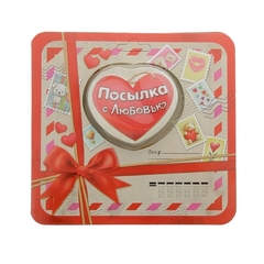 ПРЕССОВАННОЕ ПОЛОТЕНЦЕ НА ОТКРЫТКЕ 