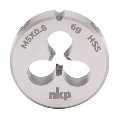 Плашка М 5,0х0,8 DINEN22568 HSS 6g 20х7мм NKP 240050N