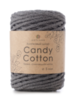 Плетёный шнур Candy cotton 5 мм, 500 гр, 100% х/б, 100 м, суровый