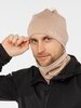 Лыжная шапка Moax Tauri Stretch унисекс бежевая - 1