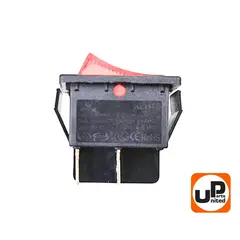 Выключатель UNITED PARTS KCD4, 250В, 16А, 4 контакта (31х25мм) (90-0251)