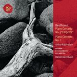 RUBINSTEIN, ARTHUR: Beethoven Piano Concerto No.5 Emperor / Piano Concerto No.2 (Компакт-диск)