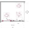 BelBagno MARINO-2-AH-1-120/100-C-Cr Душевой уголок